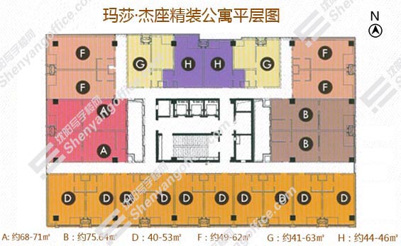 玛莎·杰座平层图