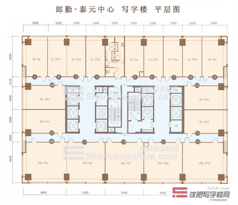 平层图