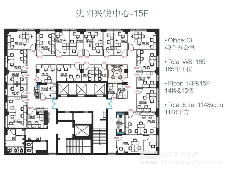 15平层图