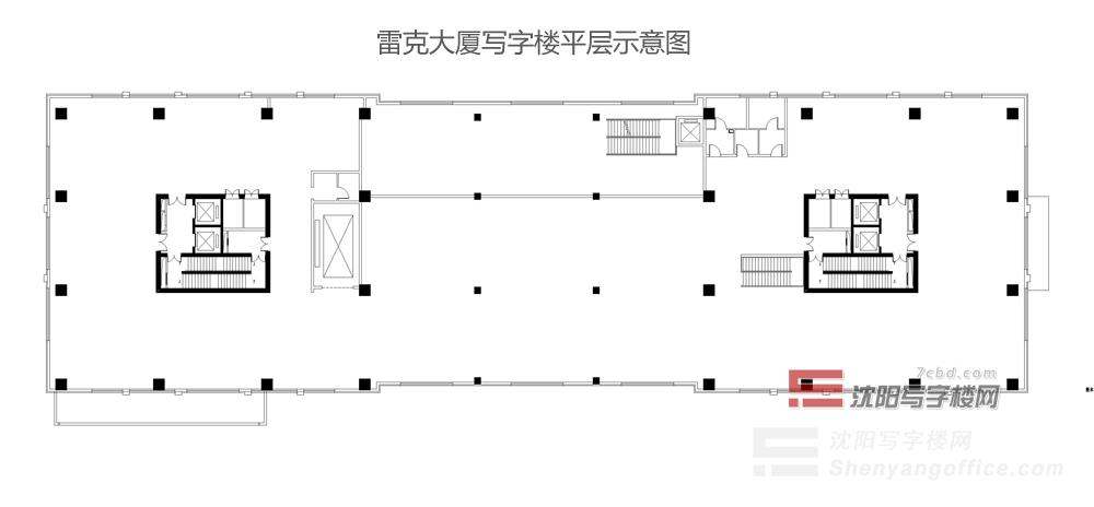 雷克大厦平层图